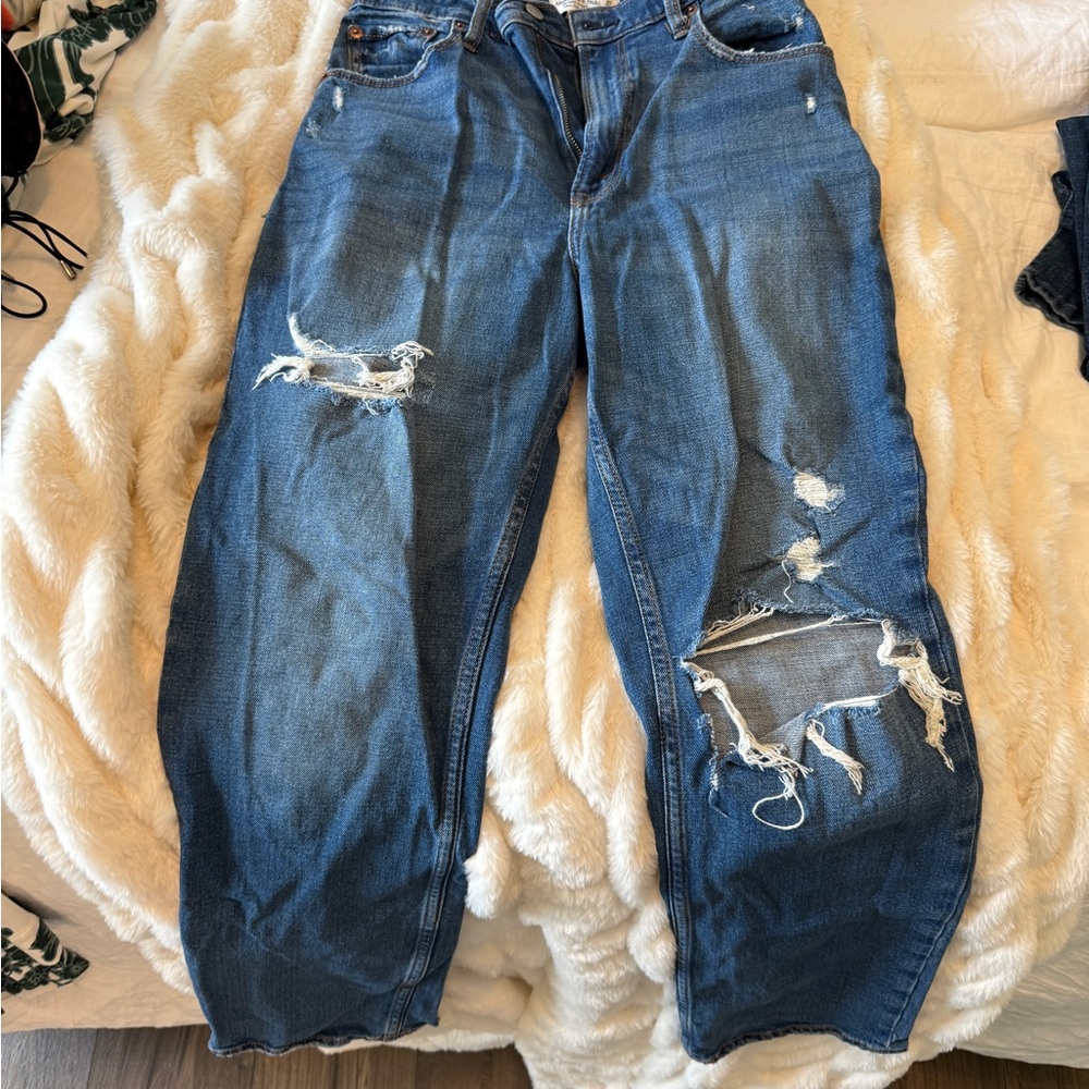 Distressed Abercrombie & Fitch Jeans